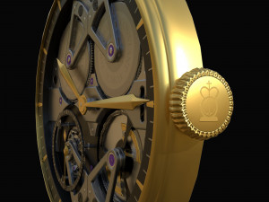 Watch 10 Low-poly 3D Model