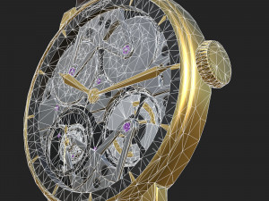 Watch 10 Low-poly 3D Model