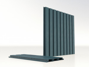 Corrugated galvanized sheets 6 low-poly 3D Model
