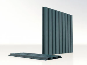 Corrugated galvanized sheets 6 low-poly 3D Model