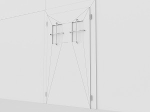Ancient door 2 3D-Modell