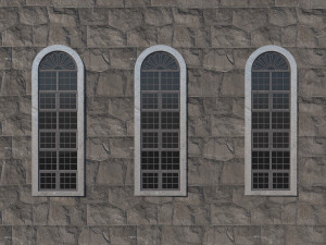 Stained leaded windows 3D मॉडल