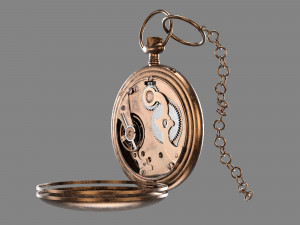 Watch 11 Low-poly 3D Model