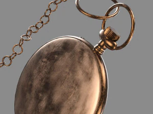 시계 11 로우폴리 3D 모델