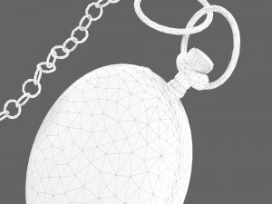 시계 11 로우폴리 3D 모델