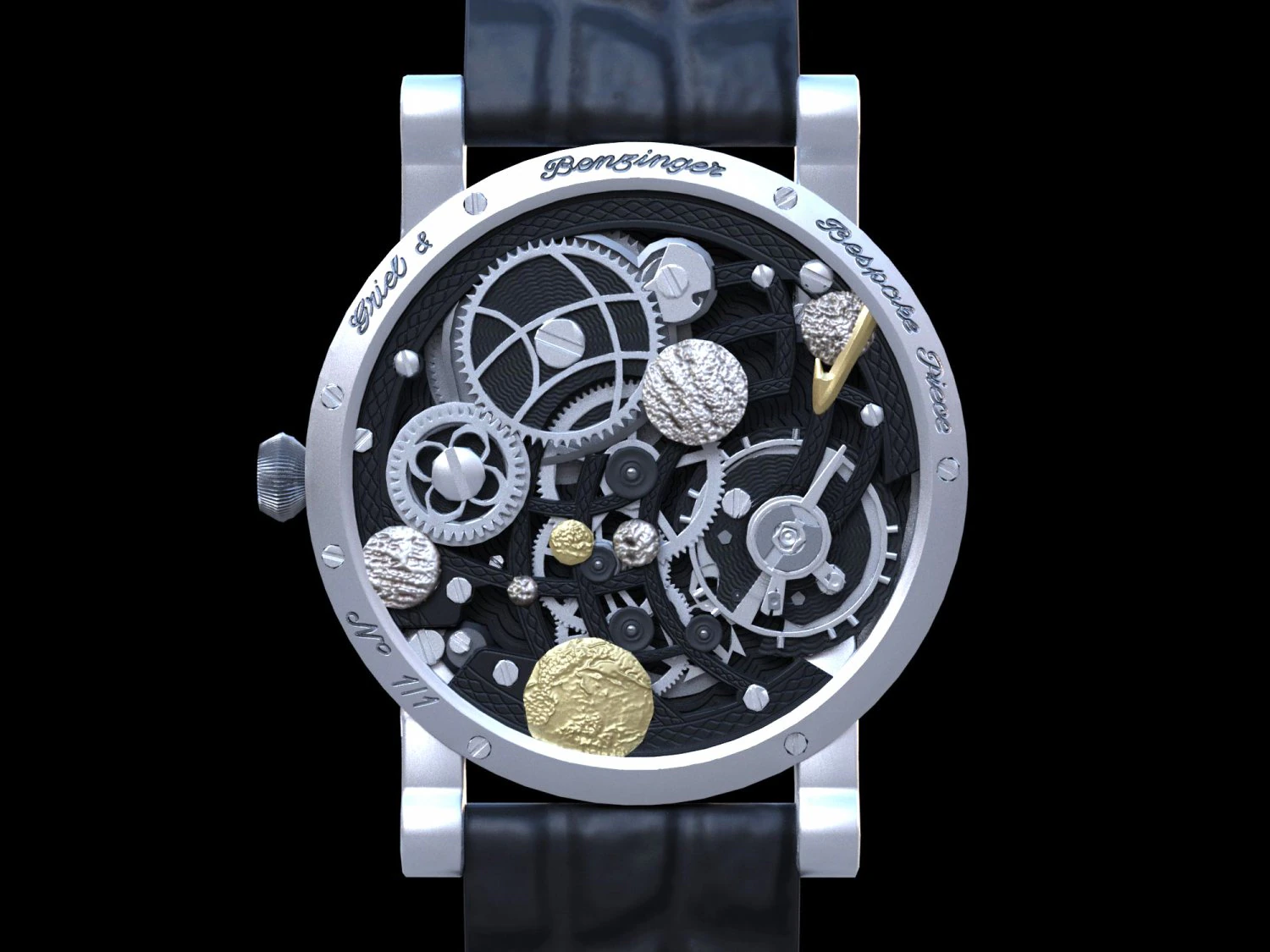Watch 13 lowpoly 3D Model .c4d .max .obj .3ds .fbx .stl .blend 