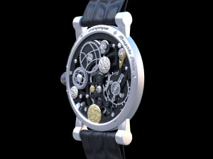 Watch 13 lowpoly 3D Model