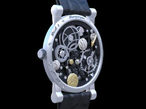 Watch 13 lowpoly 3D Model