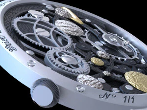Watch 13 lowpoly 3D Model