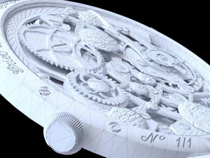 Watch 13 lowpoly 3D Model
