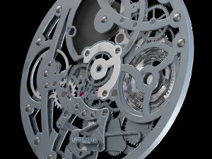 Watch 14 lowpoly 3D Model
