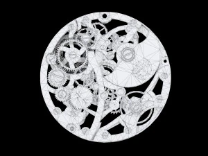 Watch 14 lowpoly 3D Model
