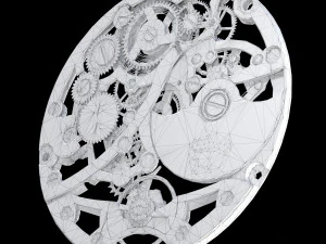 Watch 14 lowpoly 3D Model