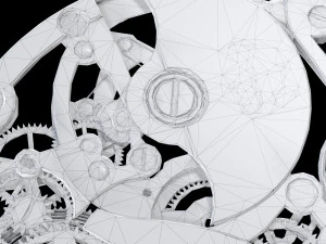 Watch 14 lowpoly 3D Model