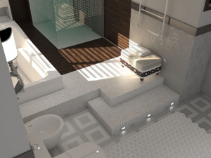 Bathroom 01 Modelo 3D