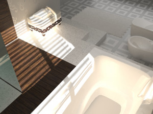 Bathroom 01 Modelo 3D