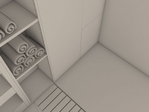 Bathroom 01 Modelo 3D