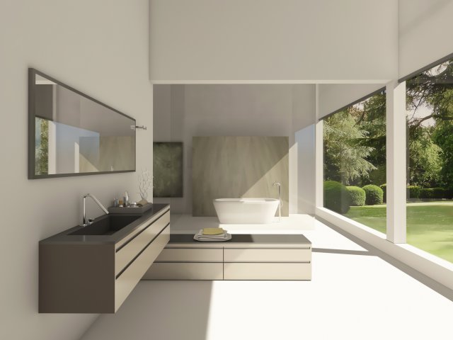 Bathroom 02 3D 模型 .c4d .max .obj .3ds .fbx .stl .blend