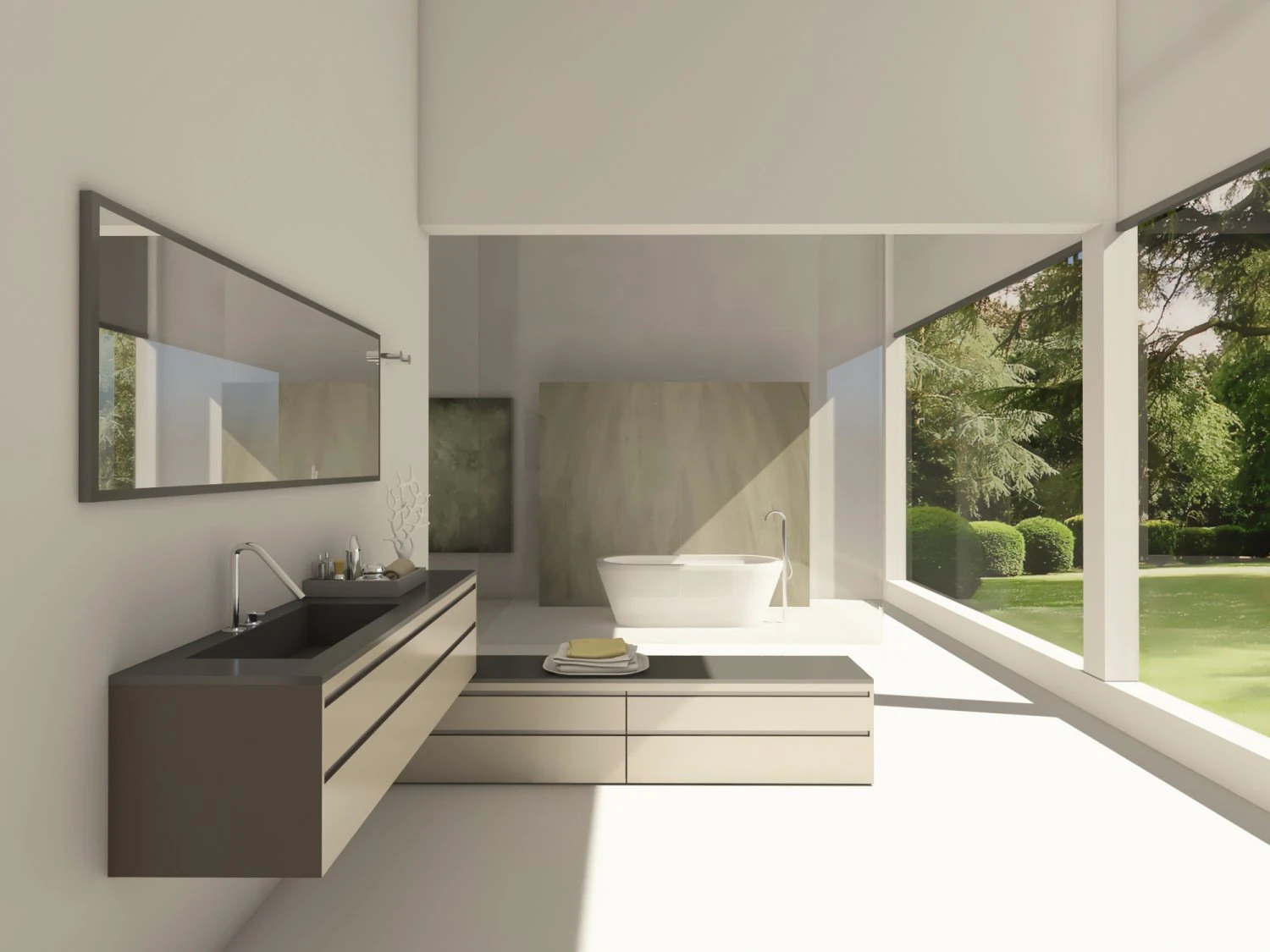 Bathroom 02 3D Model .c4d .max .obj .3ds .fbx .stl .blend 
