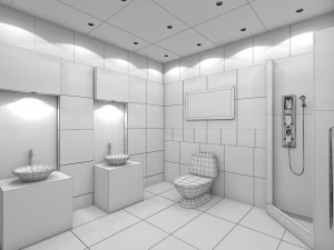 Bathroom 03 3D Model