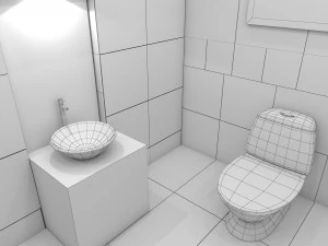 Bathroom 03 3D Model