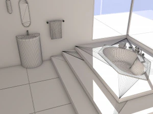 Bathroom 04 3D Model