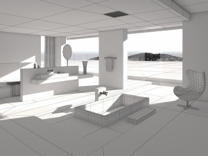 Bathroom 05 Modello 3D