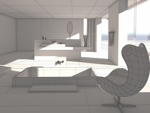 Bathroom 05 Modello 3D