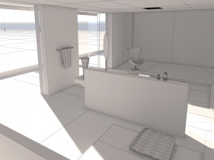 Bathroom 05 Modello 3D