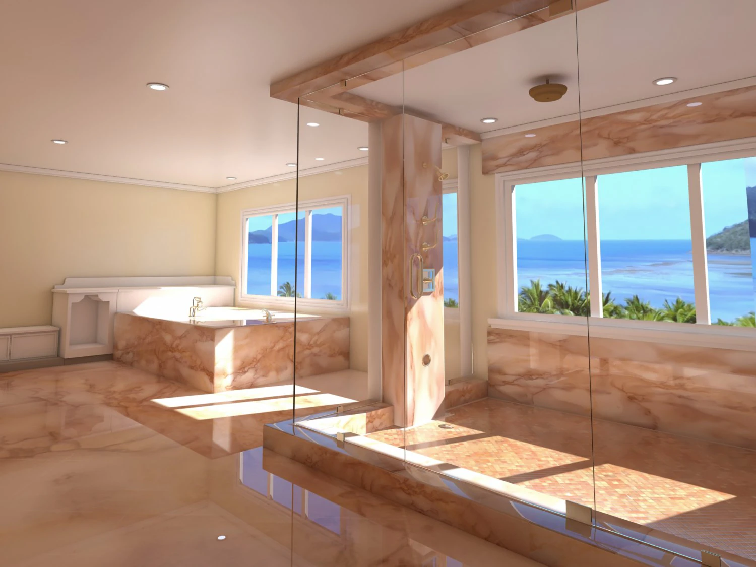 Bathroom 06 3D Model .c4d .max .obj .3ds .fbx .stl .blend 