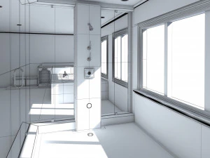 Bathroom 06 3D Model