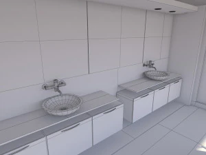 Bathroom 07 3D Model