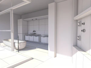 Bathroom 07 3D Model