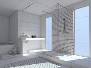 Bathroom 08 3D Model