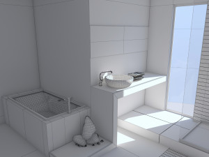 Bathroom 08 3D Model