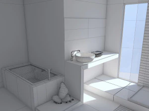 Bathroom 08 3D Model