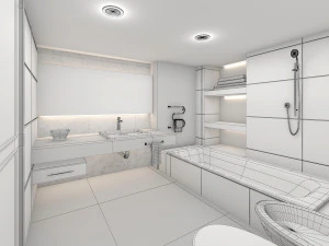 Bathroom 09 3D Model