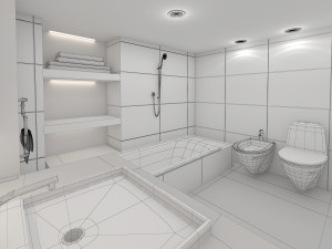 Bathroom 09 3D Model