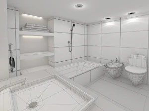 Bathroom 09 3D Model