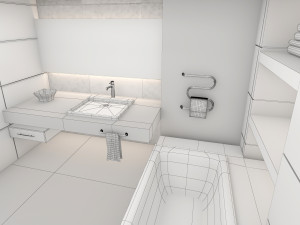 Bathroom 09 3D Model