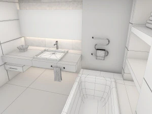 Bathroom 09 3D Model
