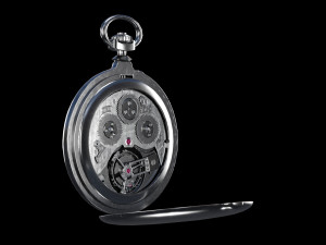 Watch 17 Low-poly Model 3D