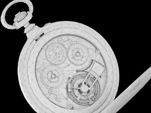 Watch 17 Low-poly Model 3D