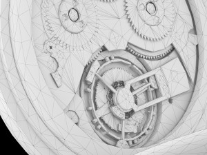 Watch 17 Low-poly Model 3D