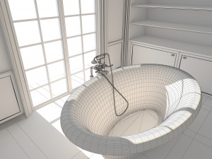 Bathroom 12 Model 3D