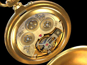 Oglądaj 17 złotych Model 3D