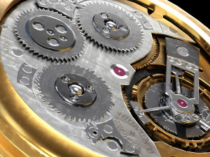 Watch 17 gold 3D Модель