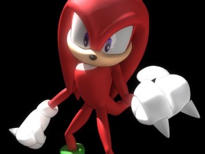 knuckles rigged Modello 3D