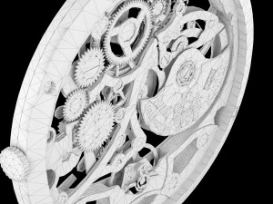 Watch 19 lowpoly 3D Model