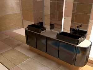 Bathroom collection 2 3D Model